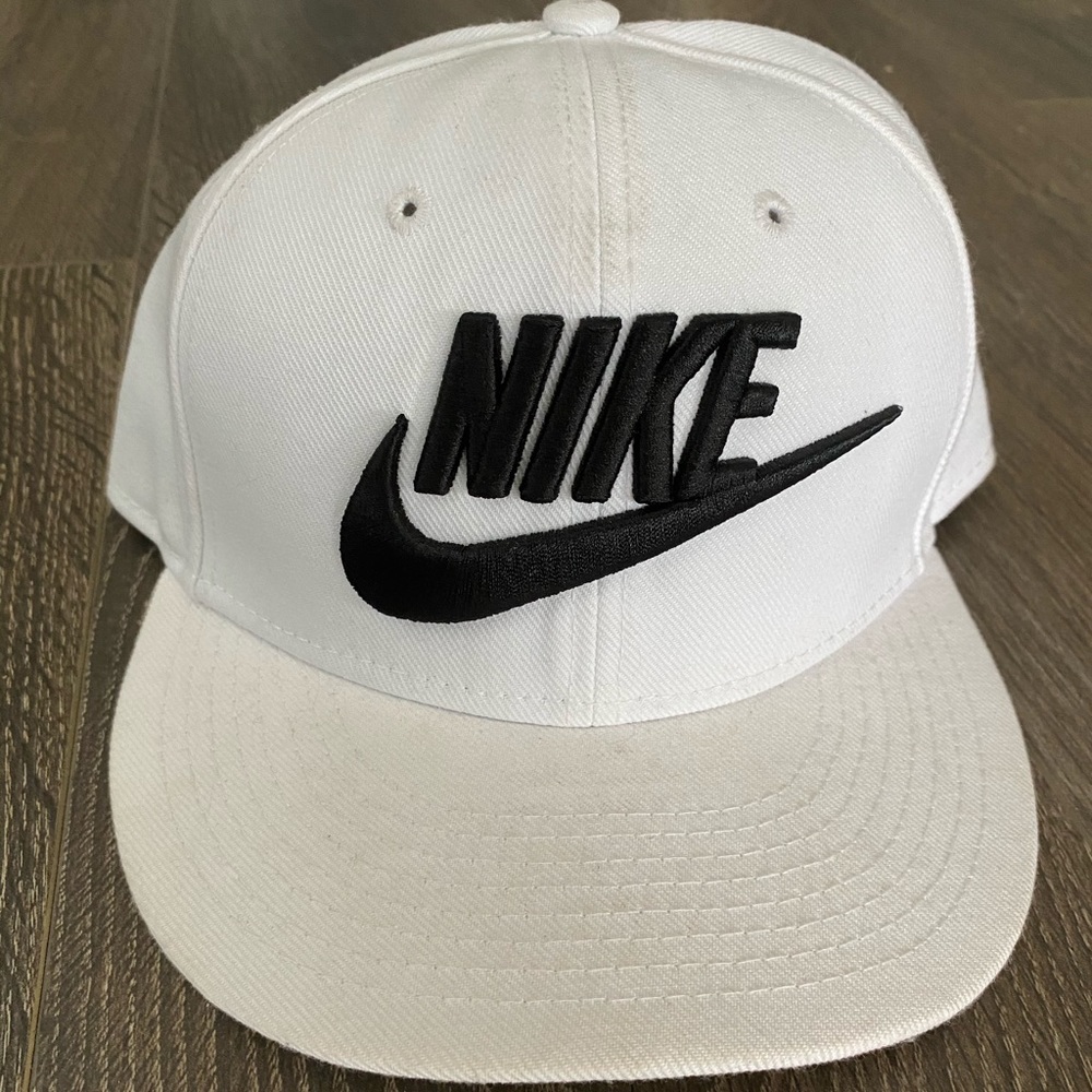Nike White SnapBack hat